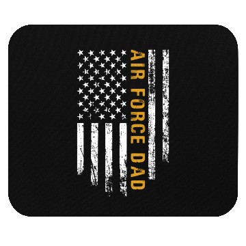 Discover USA Flag Air Force Dad PILOT Mouse Pads