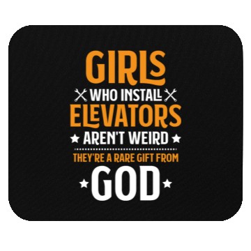 Discover Elevator Mechanic Elevator Installer Mouse Pads