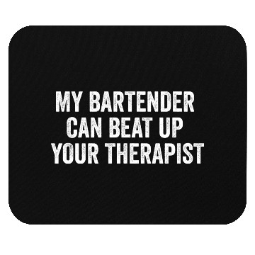 Discover my bartender Mouse Pads