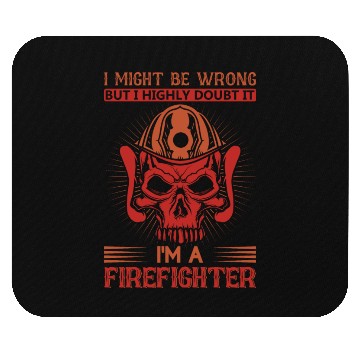 Discover Firefighter Mouse Pads