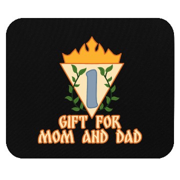 Discover I am a gift for mom and dad. Mouse Pads