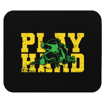 Discover Play Hard Wrestling Show Ring Fight Stunt Mouse Pads