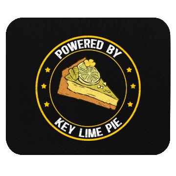 Discover Powered By Key Lime Pie Pies Lover Mouse Pads