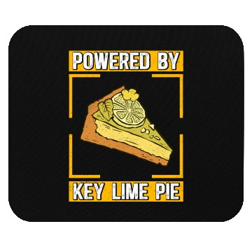 Discover Powered By Key Lime Pie Pies Lover Mouse Pads