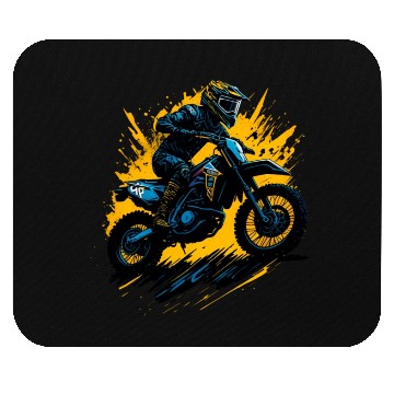 Discover Motocross Racing Biker Mouse Pads