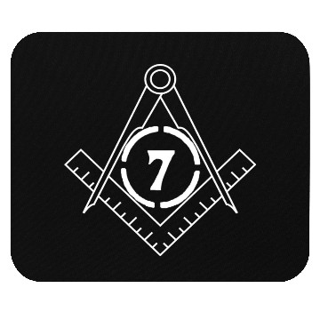Discover masonic circle seven 2 Mouse Pads