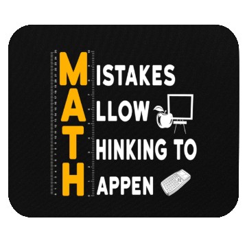 Discover I'm A Math Teacher Appreciation Gift Math Lover Mouse Pads
