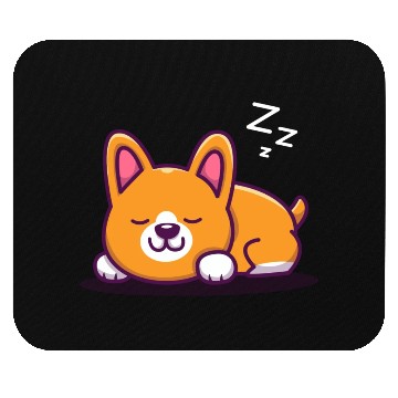 Discover Cute Corgi Sleeping Mouse Pads