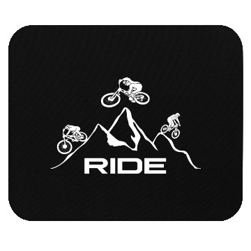 Discover Ride Mountain Bike Mouse Pads