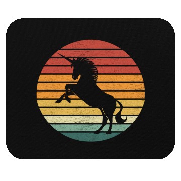 Discover Unicorn Lover - Vintage Sunset Unicorn Mouse Pads