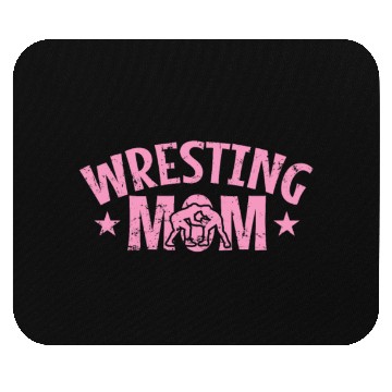 Discover Wrestling Mom Show Ring Fight Drama Mouse Pads