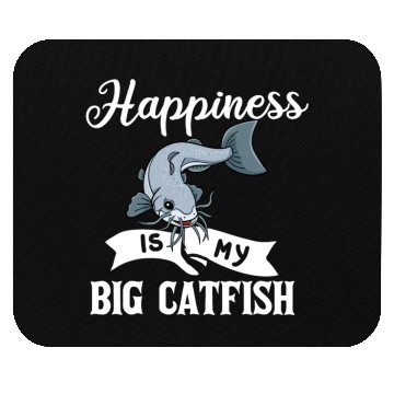 Discover Catfish Fishing Gift Flathead Catfishing nostalgia Mouse Pads