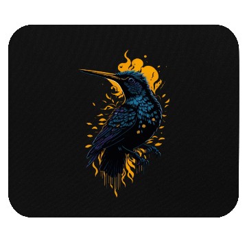 Discover Nature Lovers - Charming Hummingbird Mouse Pads
