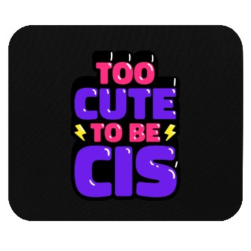 Discover too cute to pride month Mouse Pads