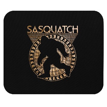 Discover Tribal Sasquatch Mouse Pads