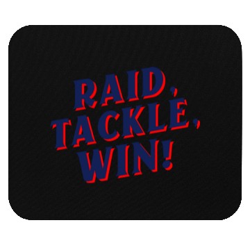 Discover Raid, Tackle, Win! | Kabaddi Sport Mouse Pads
