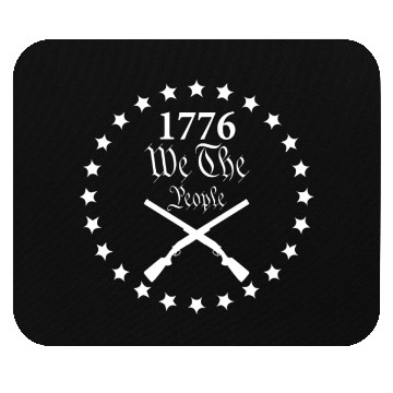 Discover 1776 We The People Patriotic American Constitution Mouse Pads