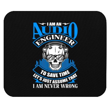 Discover Audio Engineer Save Time Never Wrong Mouse Pads