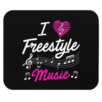 Discover I love freestyle music Mouse Pads