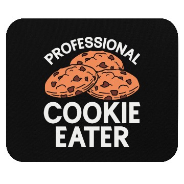 Discover Cookie Eater Baker Baking Chocolate Cookies Lover Mouse Pads