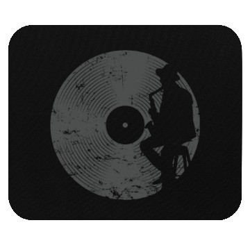 Discover Blues or Jazz on Vinyl Record Mouse Pads