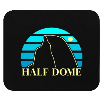 Discover Half Dome Mountain Climbers Hikers Climb Mouse Pads