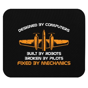 Discover Aircraft Mechanic Mouse Pads