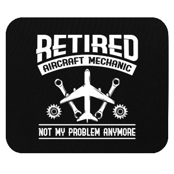 Discover Aircraft Mechanic Mouse Pads