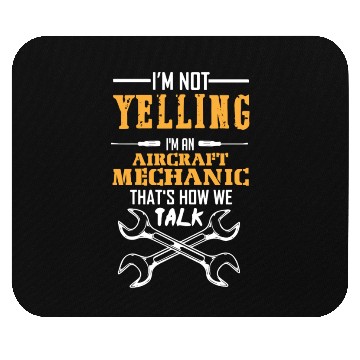 Discover Aircraft Mechanic Mouse Pads