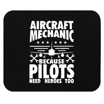 Discover Aircraft Mechanic Mouse Pads