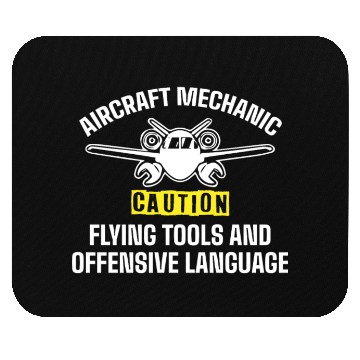 Discover Aircraft Mechanic Mouse Pads