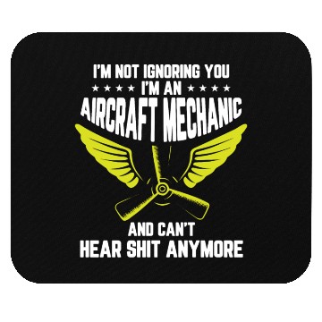 Discover Aircraft Mechanic Mouse Pads
