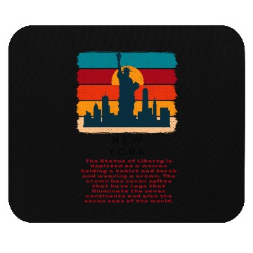 Discover The Statue of Liberty Mouse Pads
