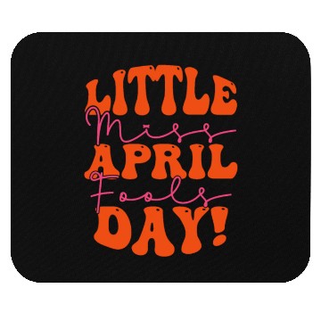 Discover Little Miss April Fools Day Mouse Pads