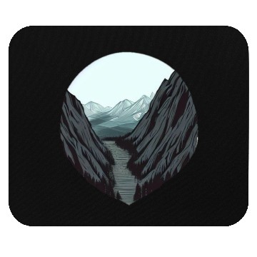 Discover River design Mouse Pads