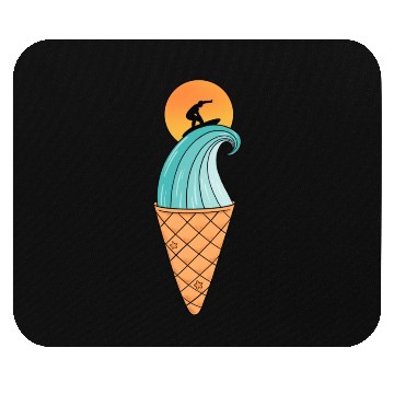Discover Nature Wave Ice Cream Mouse Pads