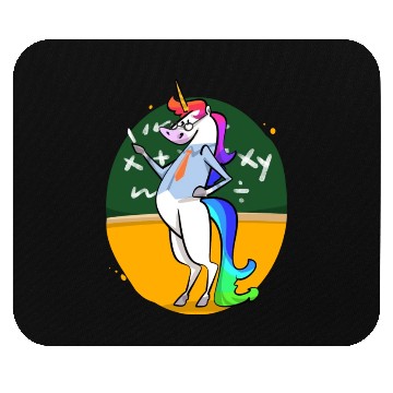 Discover Teacher Day Unicorn Mouse Pads