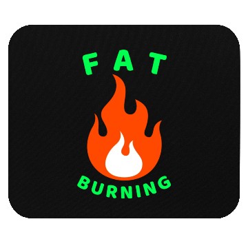 Discover Fat Burning Gym Workout Mouse Pads