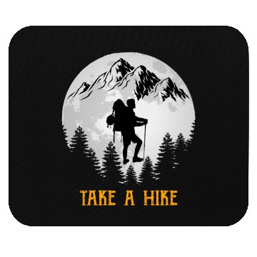 Discover Take a Hike Wanderlust Hiking Mouse Pads