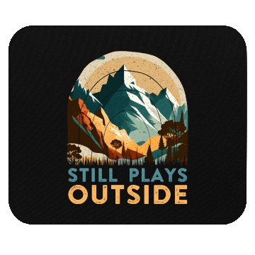 Discover Nature boy Still plays Outside Mountaineer Mouse Pads