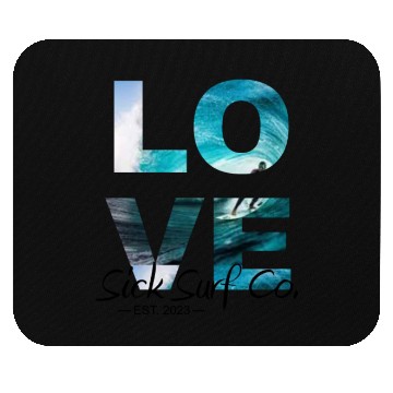 Discover LOVE SURF Mouse Pads