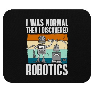 Discover Robot Technician Mouse Pads