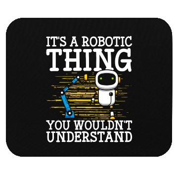 Discover Android Mechanical Toy Tin Mate Mouse Pads