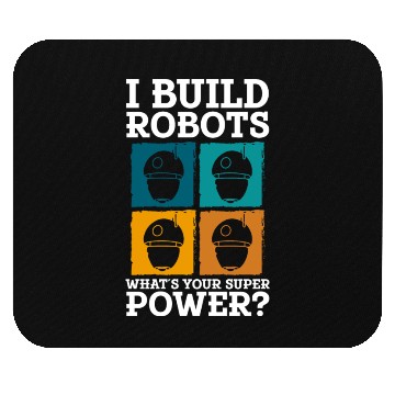 Discover Robot Retro Mouse Pads