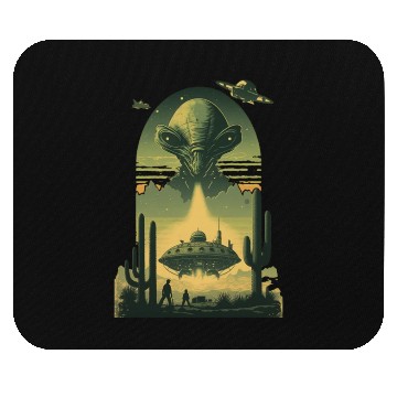 Discover Alien Take Control Mouse Pads