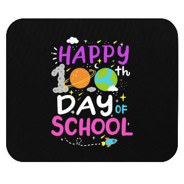 Discover 100 Days of School Science Teacher Student Mouse Pads