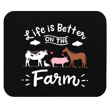 Discover Farm Farmer Farm Animals Mouse Pads