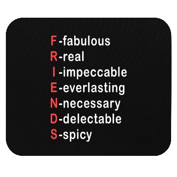 Discover Friends Mouse Pads
