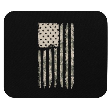 Discover Camouflage American Flag Desert Camo USA Flag Mouse Pads