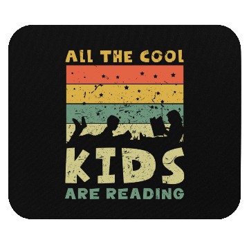 Discover Children Reading Book Library Son Daughter Mouse Pads